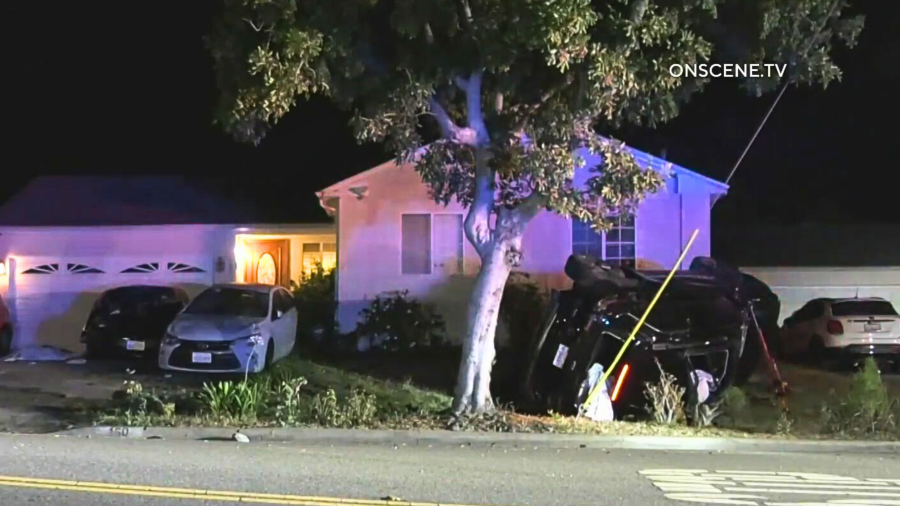 Three people were killed in a crash in Monterey Park