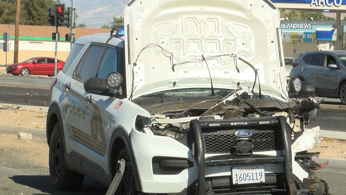 Authorities are investigating a male driver died while colliding with a deputy in Apple Valley on June 29, 2024. (Inland News)