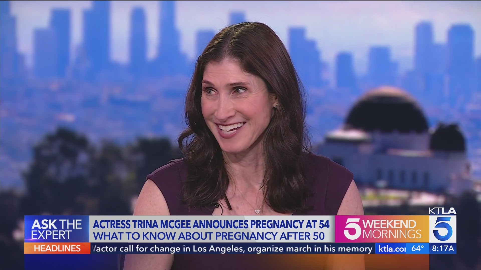 Pregnant at 54: expert advice on late-in-life pregnancy by Dr. Lauren Hyman