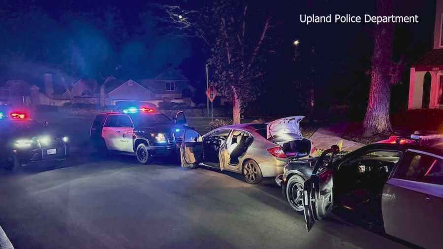 Five teen suspects were arrested for attempted burglary near a Rancho Cucamonga apartment complex on June 24, 2024. (Upland Police Department)