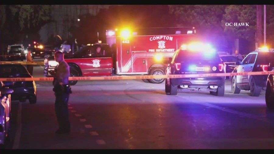 Compton pool party shooting