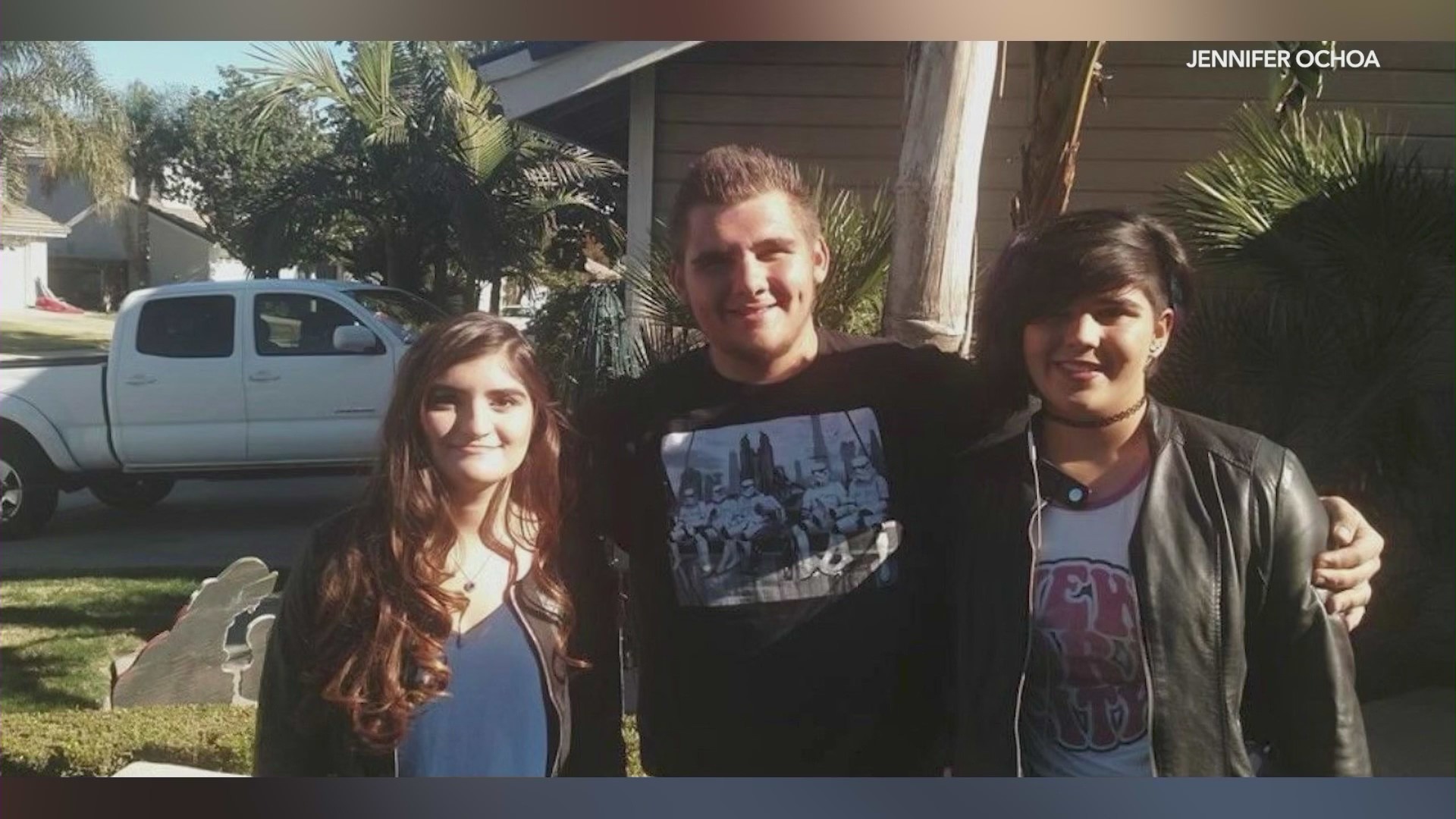 Ian Pangburn and his siblings are seen in a family photo. (Pangburn Family)