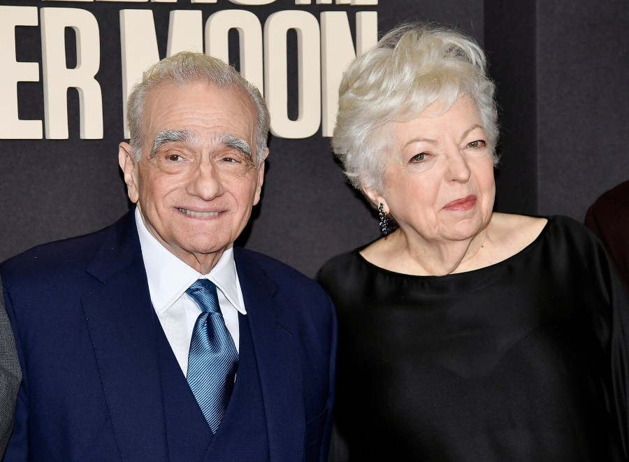 FILE - Director-producer Martin Scorsese, left, and editor Thelma Schoonmaker attend the Apple Original Film premiere of "Killers of the Flower Moon" at Alice Tully Hall on Wednesday, Sept. 27, 2023, in New York. (Photo by Evan Agostini/Invision/AP, File)