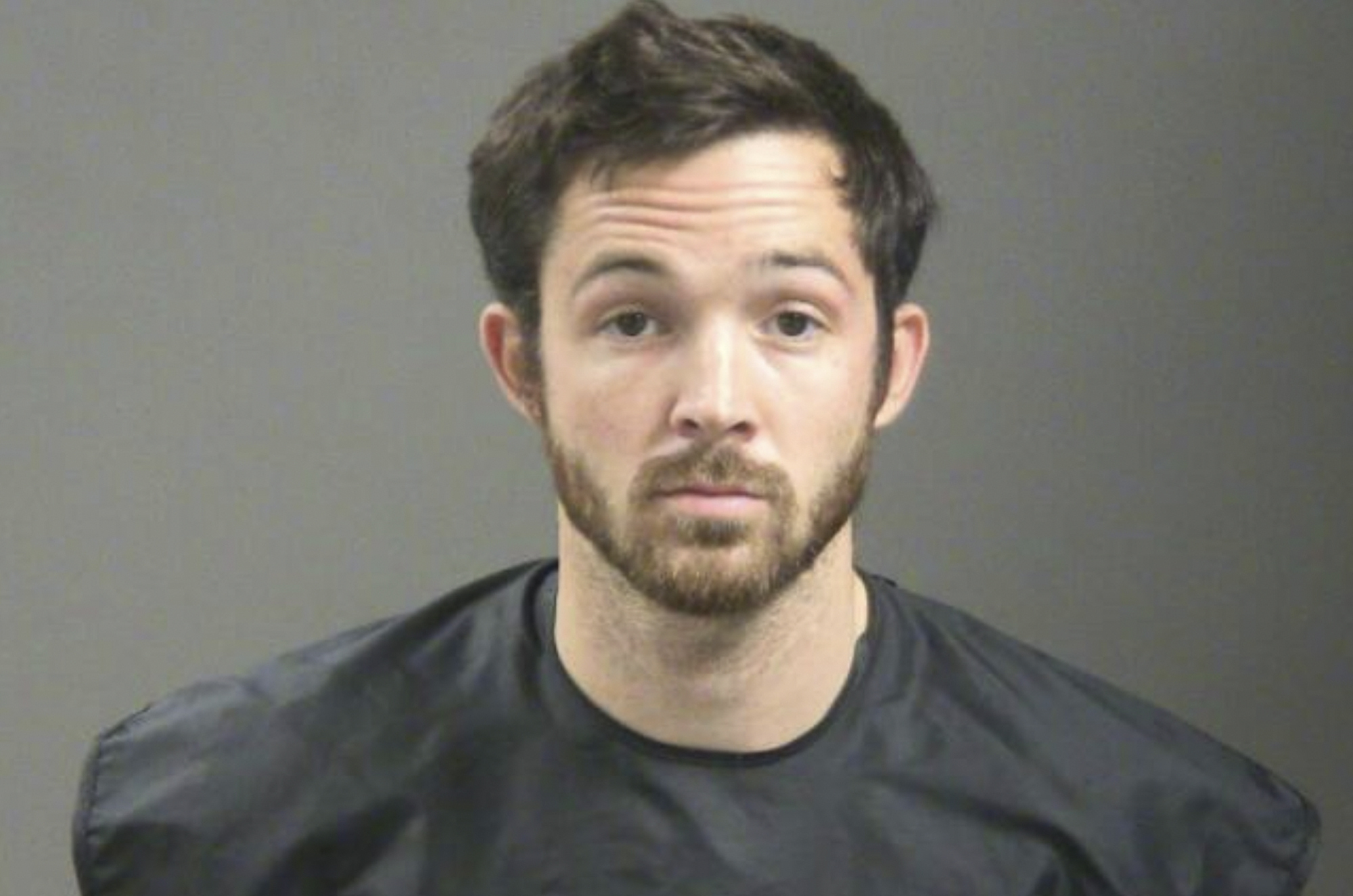 FILE - This booking photo provided by the Washington County, Ark., Sheriff's Office shows John Tyson, Tyson Foods chief financial officer, after he was arrested for criminal trespassing and public intoxication in Fayetteville, Ark., on Sunday, Nov. 6, 2022. Tyson has pleaded not guilty to a charge of driving while intoxicated in connection with a more recent arrest on June 13, 2024. (Washington County Sheriff's Office via AP)