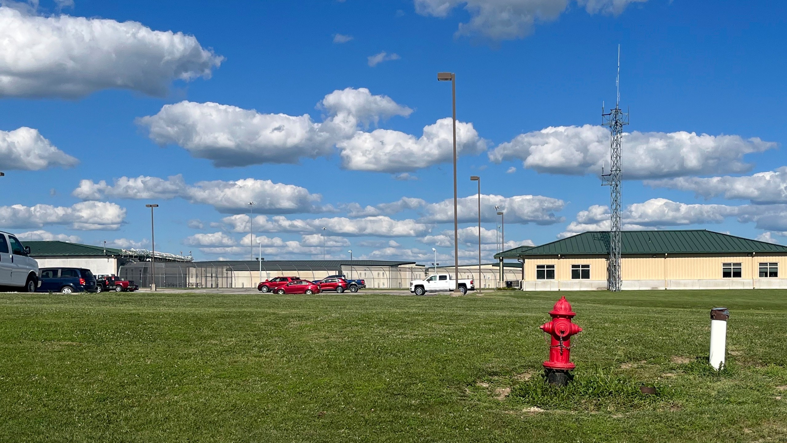 The Chillicothe Correctional Center in Chillicothe, Mo., is seen on Thursday, July 18, 2024. A ruling by the Missouri Supreme Court has paved the way for Sandra Hemme, a woman whose murder conviction was overturned, to be released from prison after serving 43 years. Hemme has been in custody at the Chillicothe Correctional Center. (AP Photo/Heather Hollingsworth)