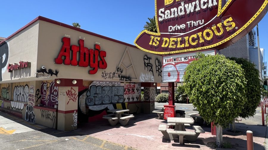 Shuttered Hollywood Arby's