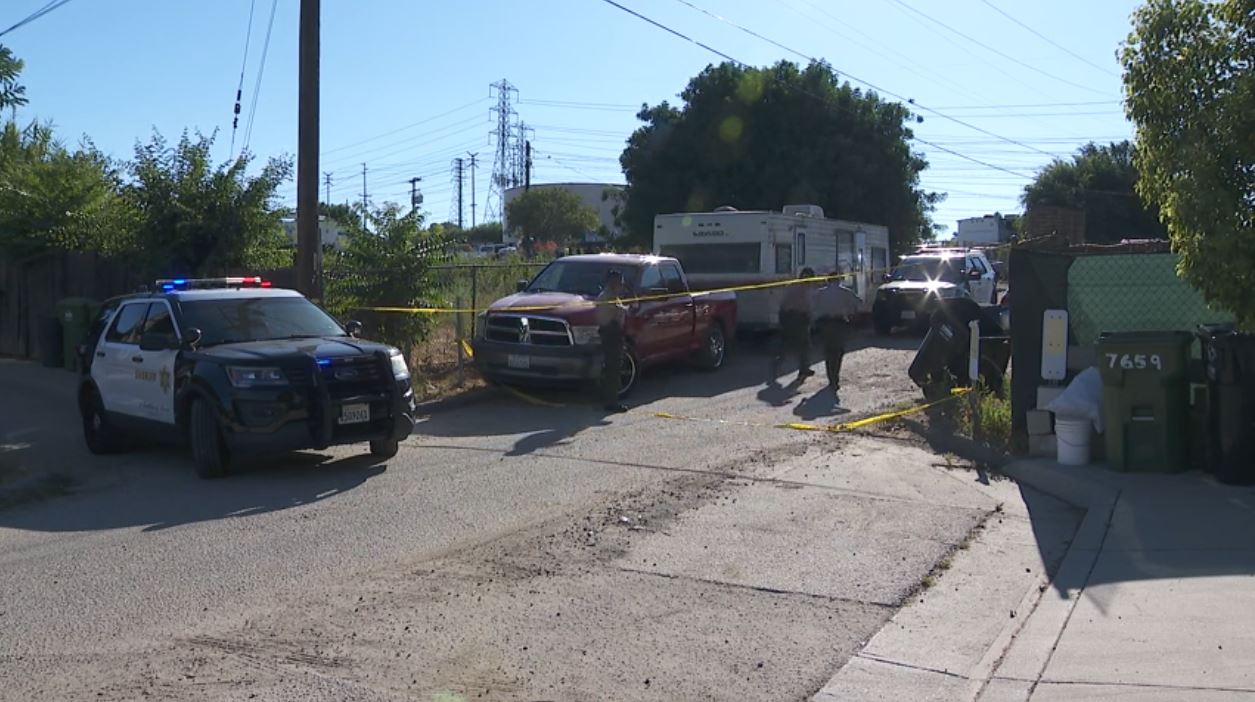 Authorities are investigating after a man and a woman were found dead in Rosemead on July 3, 2024. (KTLA)