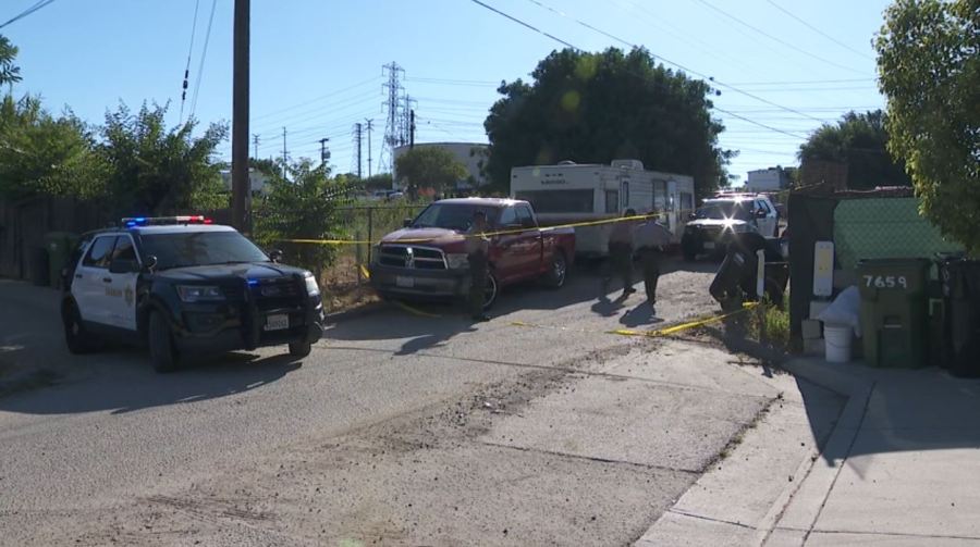 Authorities are investigating after a man and a woman were found dead in Rosemead on July 3, 2024. (KTLA)