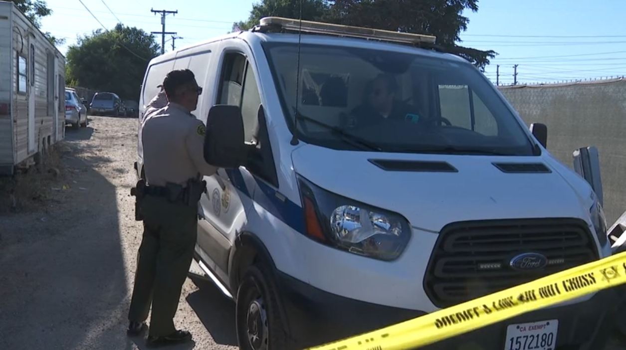 Authorities are investigating after a man and a woman were found dead in Rosemead on July 3, 2024. (KTLA)