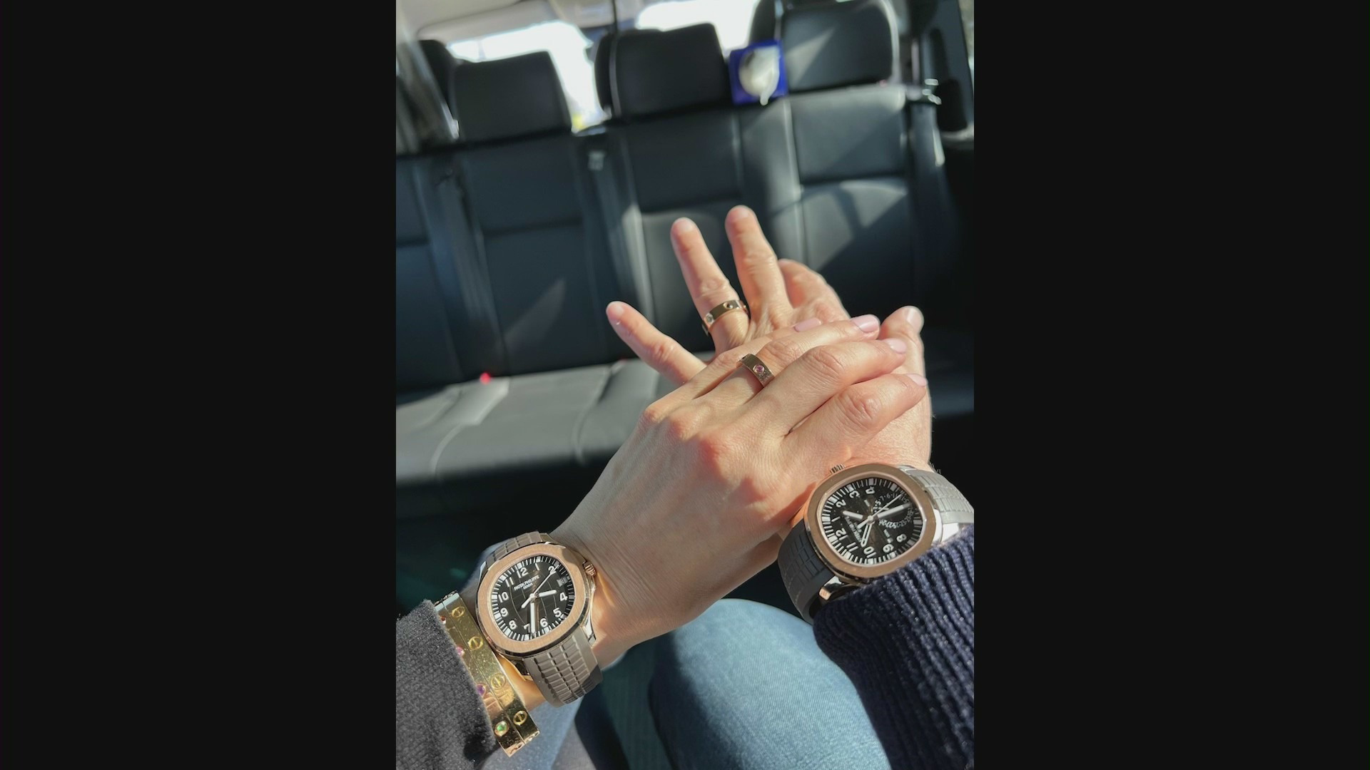 Two of the luxury watches that were stolen from the homeowner's closet in his Hollywood Hills home on July 9, 2024.