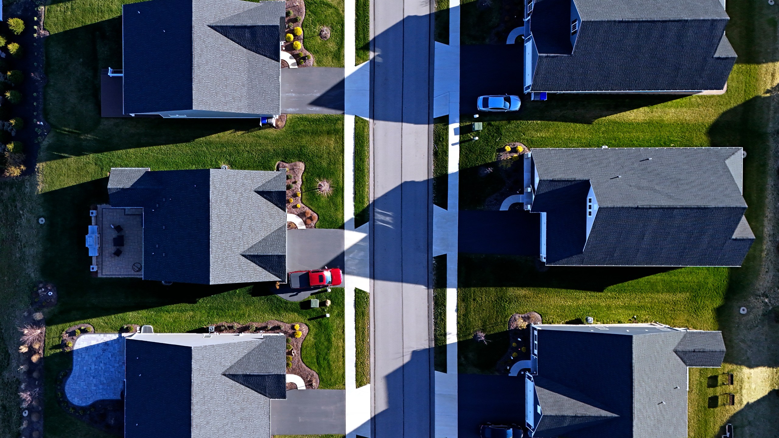 FILE - A housing development in Middlesex, Pa., is shown on March 29, 2024. (AP Photo/Gene J. Puskar, File)