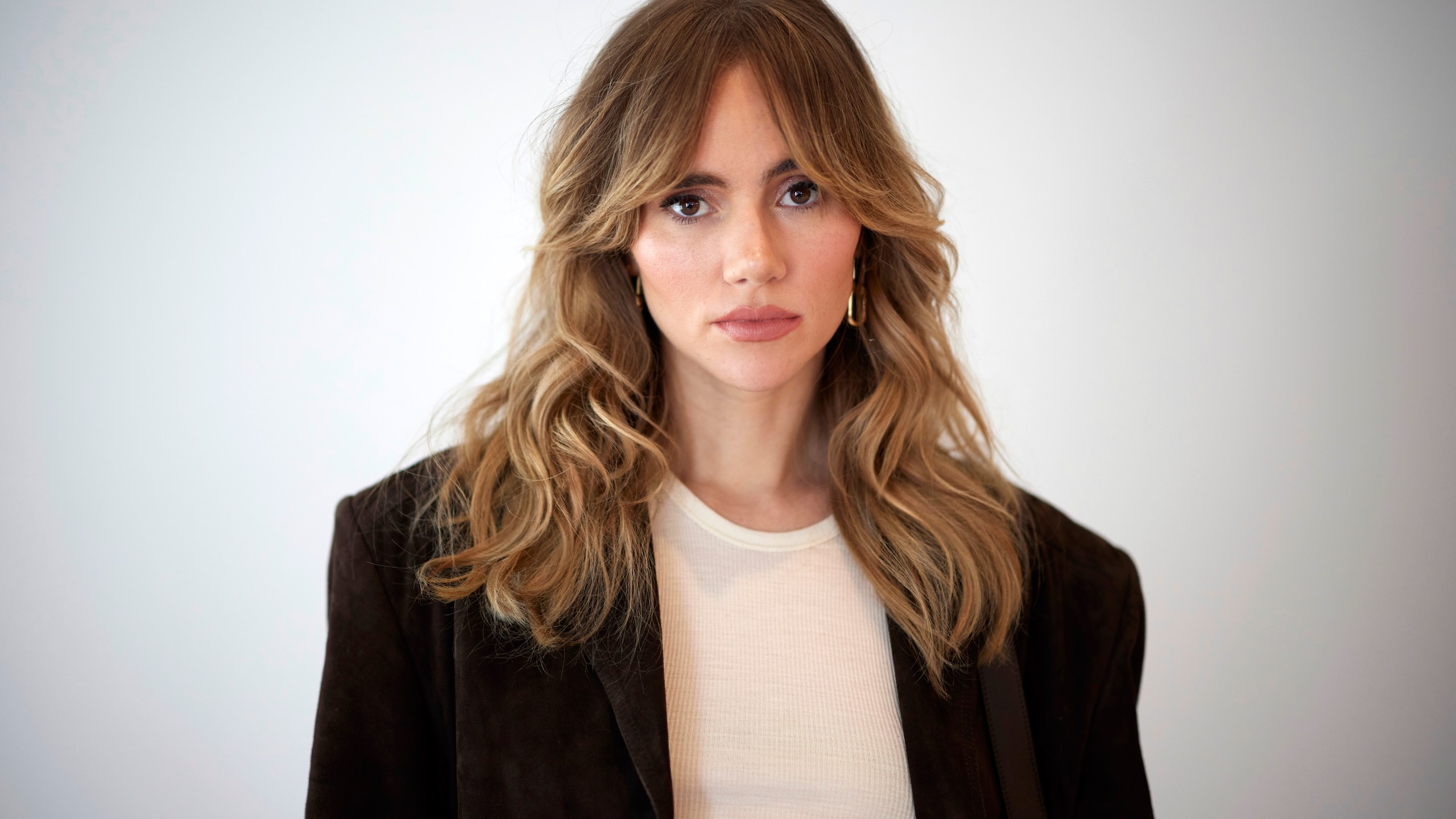 Suki Waterhouse poses for a portrait on Thursday, Sept. 12, 2024, in New York. (Photo by Matt Licari/Invision/AP)