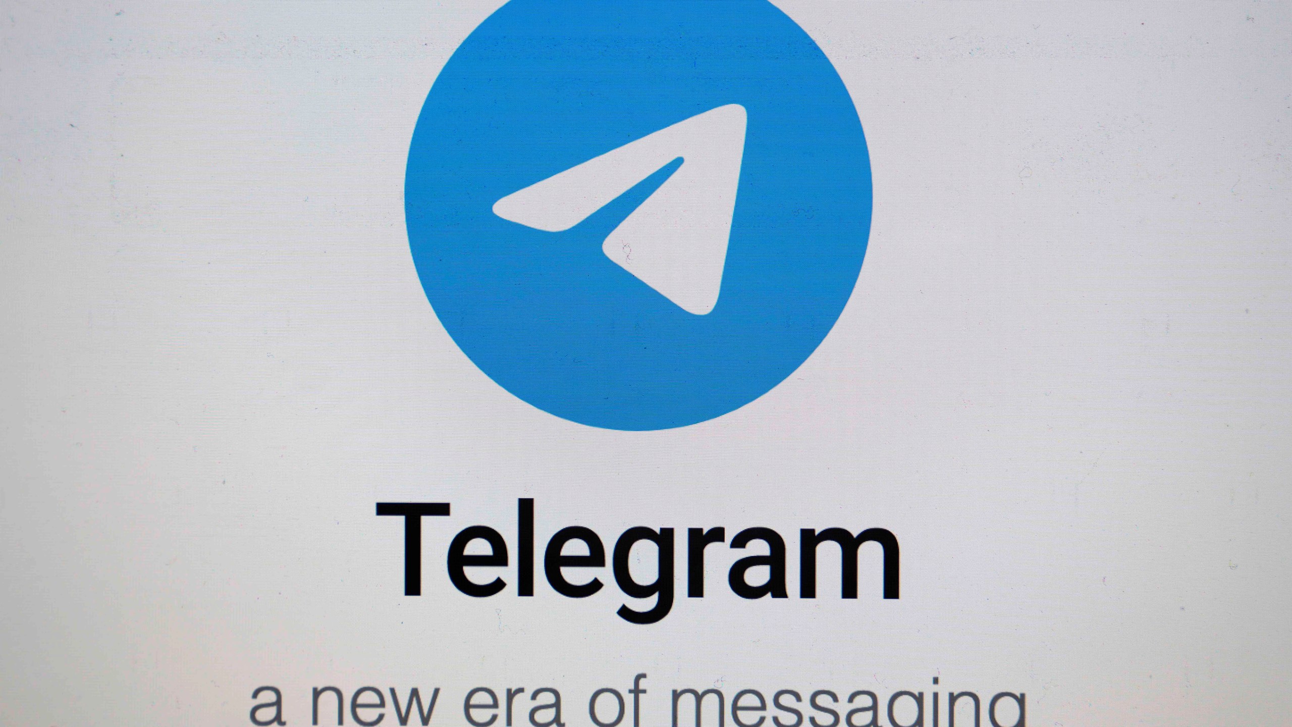 FILE - The logo for the Telegram messaging app is seen on a notebook screen in Munich, Germany, Oct. 17, 2022. (AP Photo/Matthias Schrader, File)