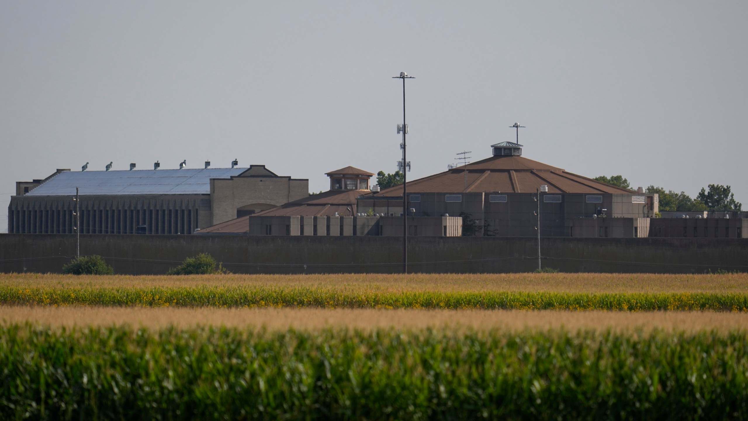 The F-House at Stateville Correctional Center, the last panopticon-style prison building in the United States, can be seen Monday, Sept. 16, 2024, in Crest Hill, Ill. (AP Photo/Erin Hooley)