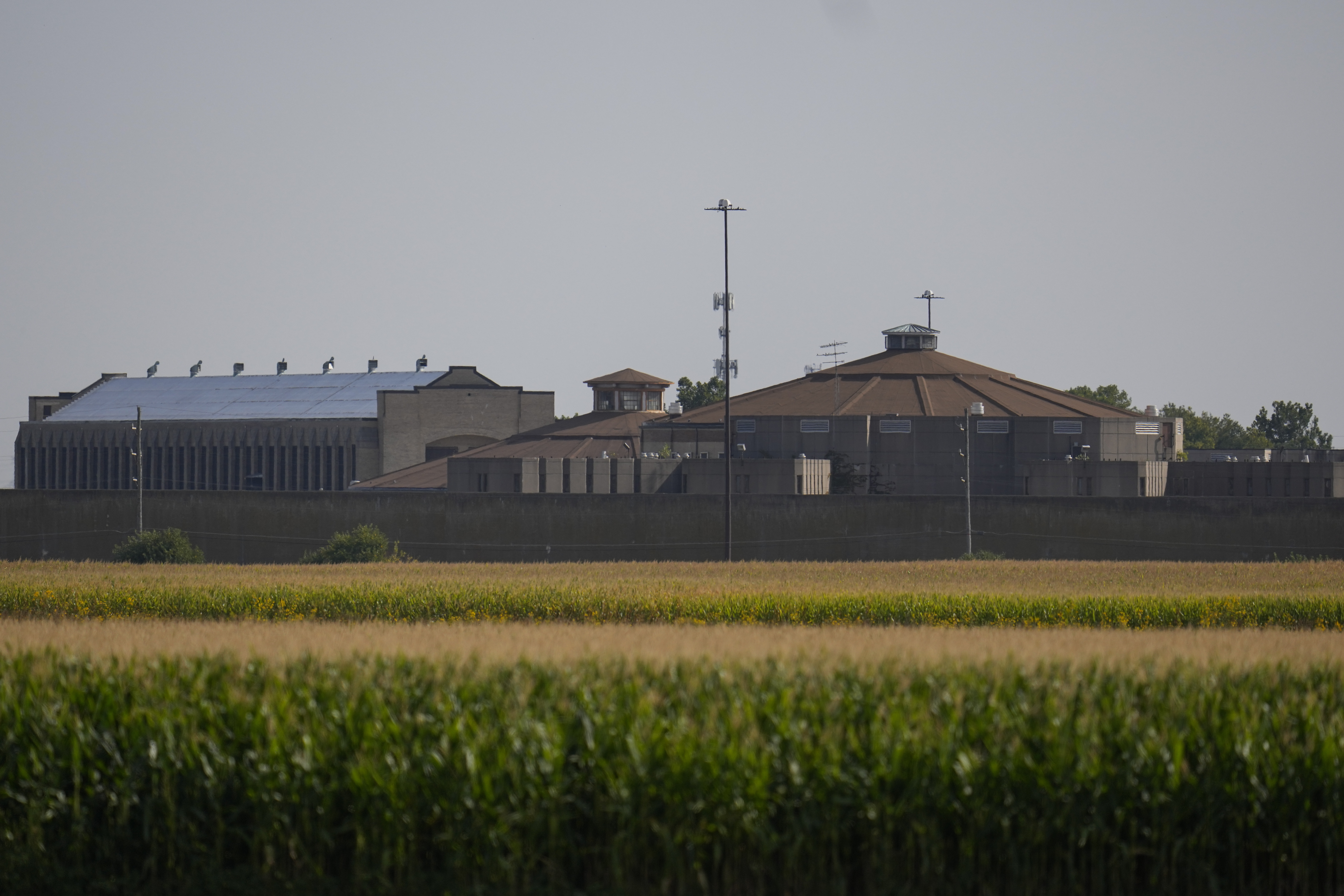 The F-House at Stateville Correctional Center, the last panopticon-style prison building in the United States, can be seen Monday, Sept. 16, 2024, in Crest Hill, Ill. (AP Photo/Erin Hooley)