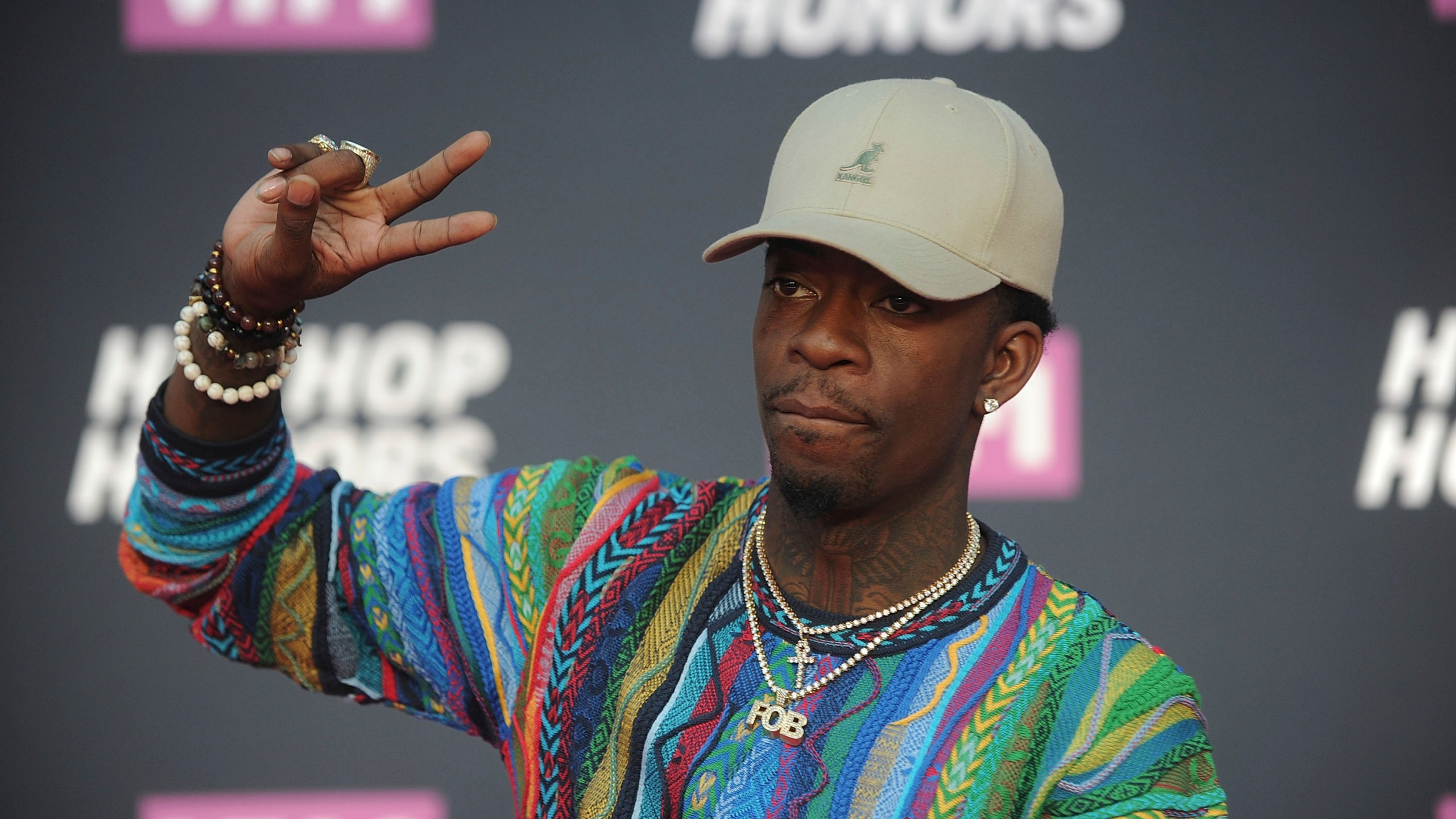 FILE - Rich Homie Quan attends the arrivals at VH1's Hip Hop Honors at David Geffen Hall at Lincoln Center on Monday, July 11, 2016, in New York. (Photo by Brad Barket/Invision/AP, File)