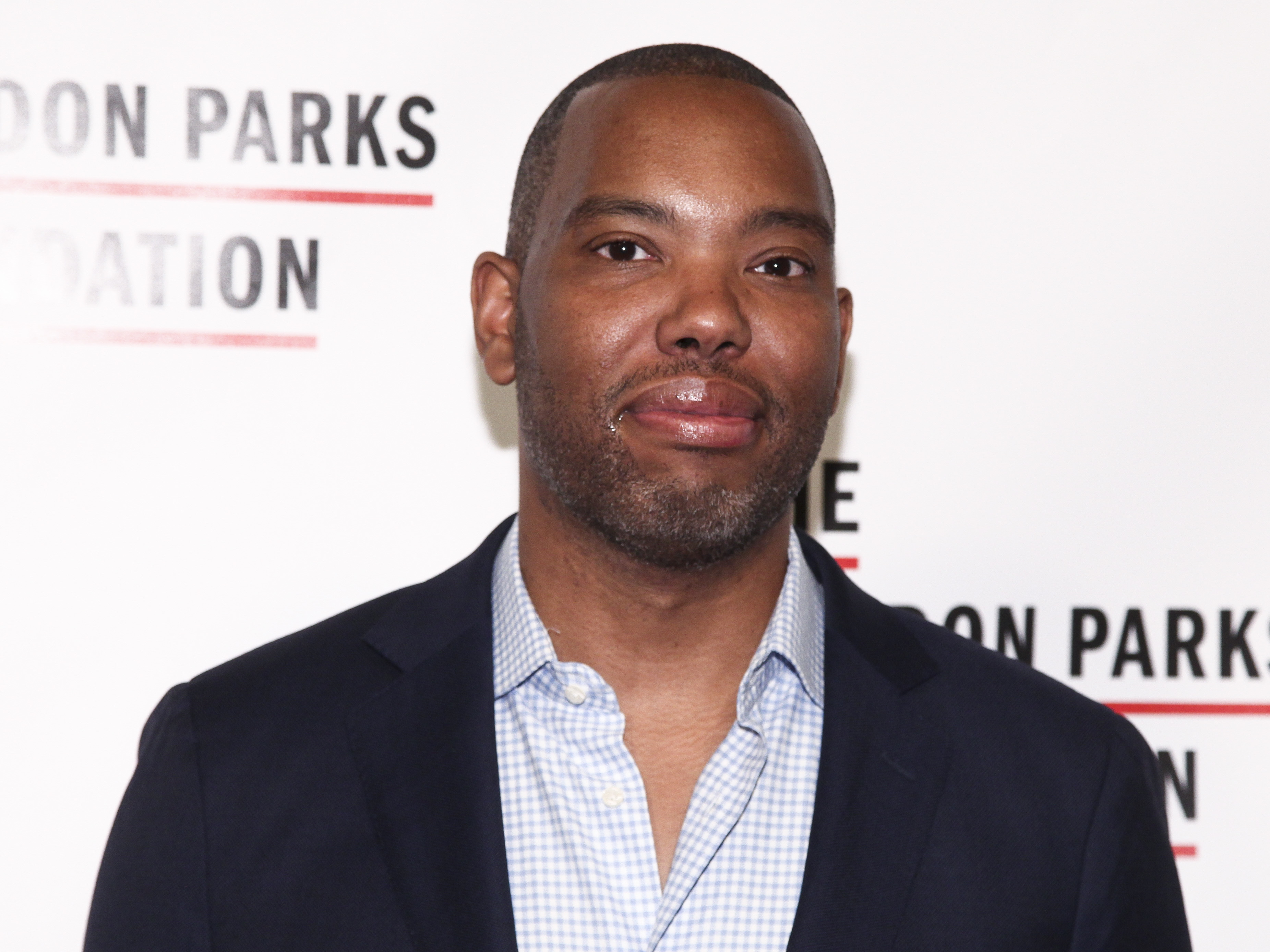 FILE - Author Ta-Nehisi Coates attends the The Gordon Parks Foundation Annual Awards Gala in New York, May 22, 2018. (Photo by Andy Kropa/Invision/AP, File)