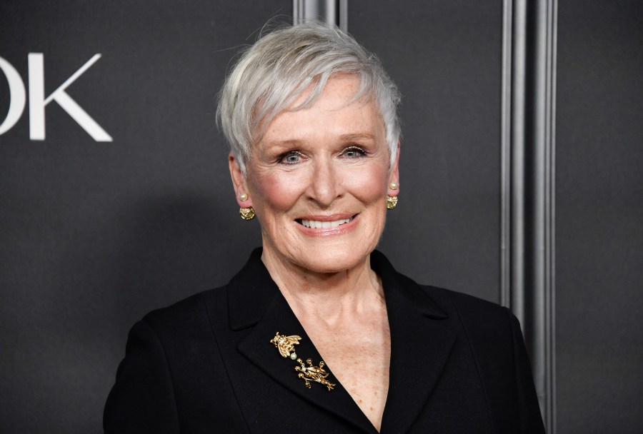 FILE - Glenn Close attends the premiere of the Apple TV+ series "The New Look" on Feb. 12, 2024, in New York. (Photo by Evan Agostini/Invision/AP, File)