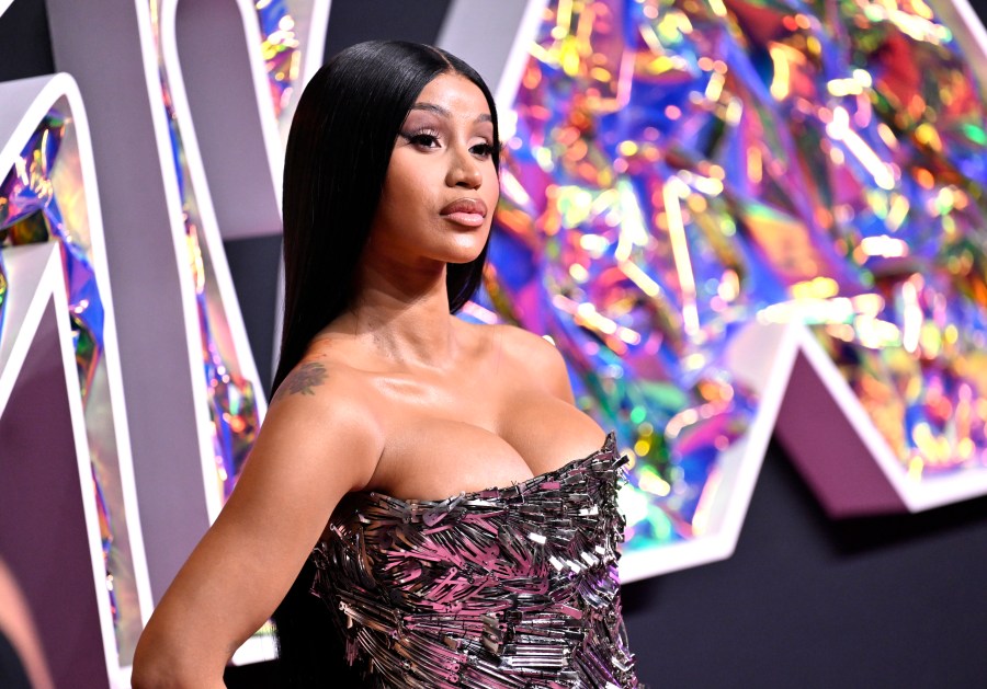 FILE - Cardi B arrives at the MTV Video Music Awards, Sept. 12, 2023, at the Prudential Center in Newark, N.J. (Photo by Evan Agostini/Invision/AP, File)