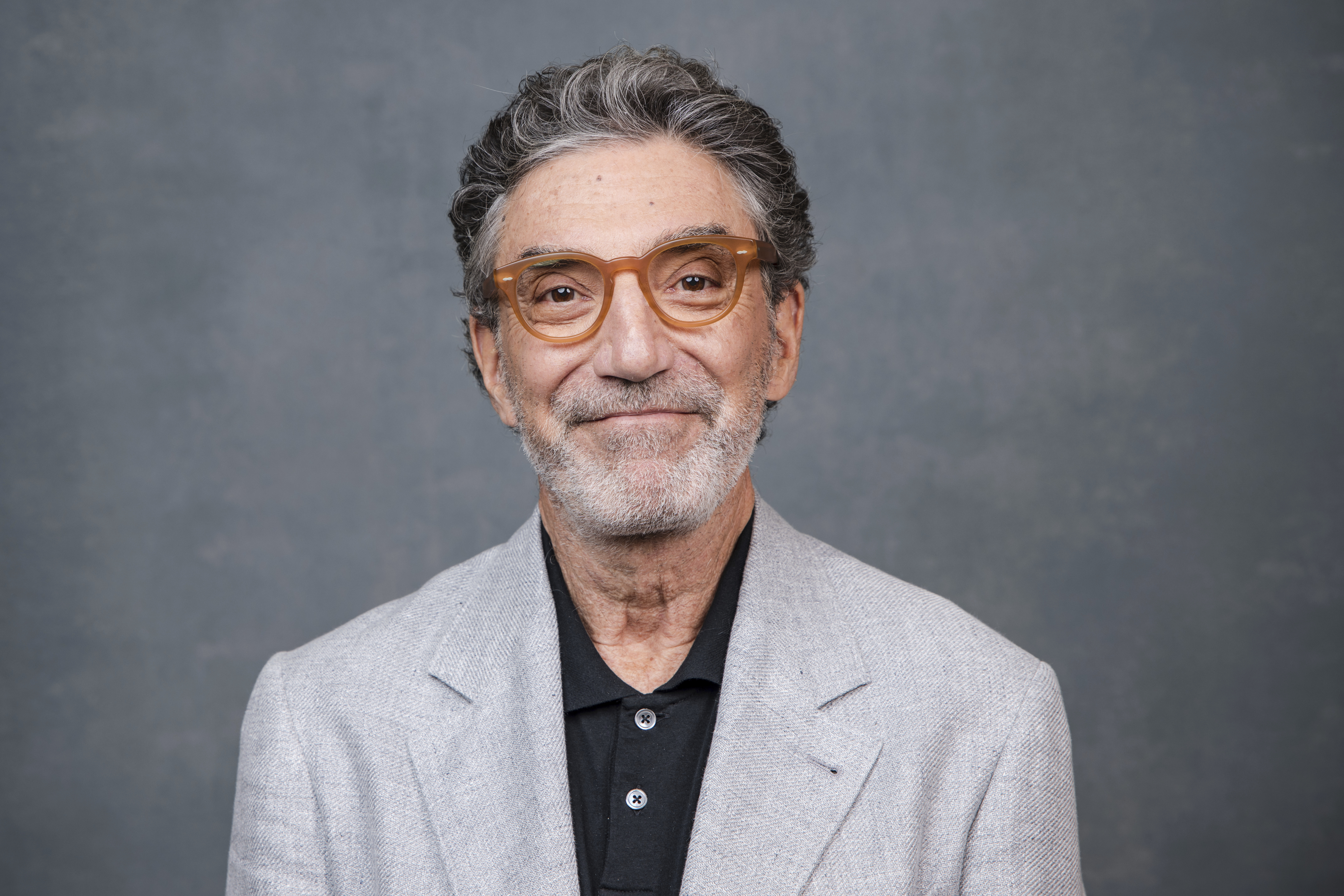 FILE - Chuck Lorre poses for a portrait to promote "Georgie & Mandy's First Marriage" during the Summer Television Critics Association Press Tour in Pasadena, Calif., on July 13, 2024. (Willy Sanjuan/Invision/AP, File)