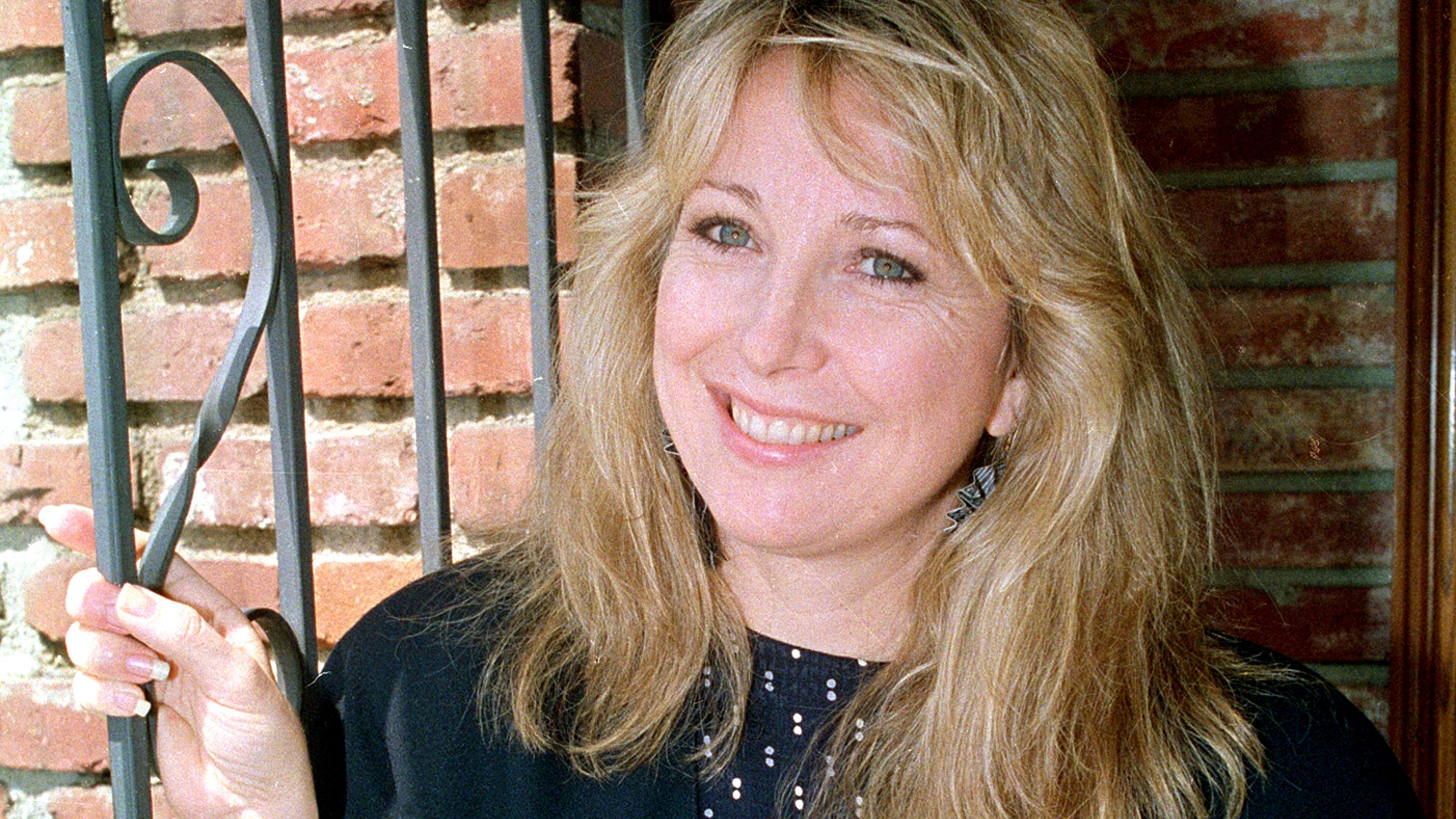 FILE - American actress Teri Garr is seen in this April 1987 photo in Los Angeles, California. (AP Photo/Mark Terrill, File)