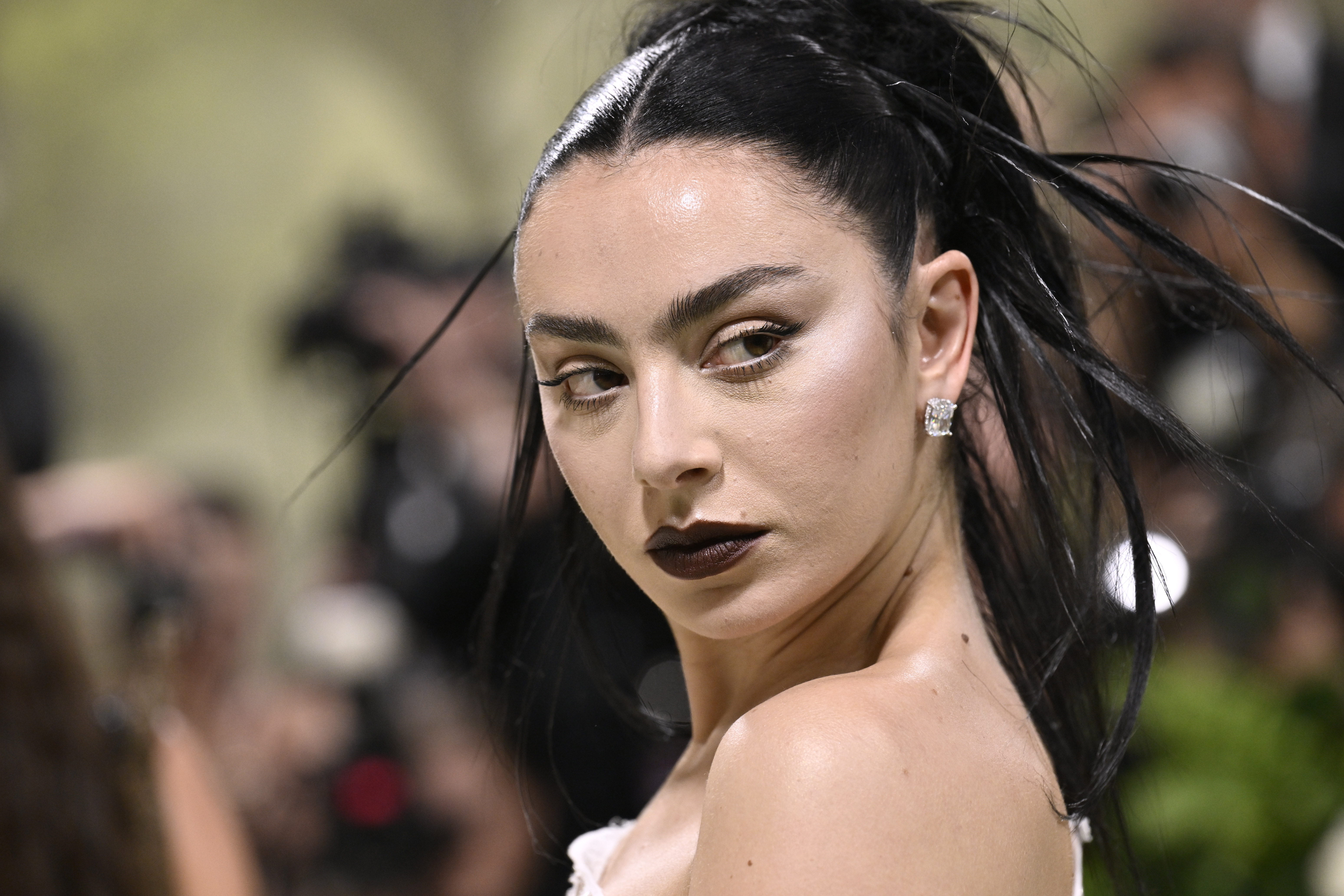 FILE - Charli XCX attends The Metropolitan Museum of Art's Costume Institute benefit gala celebrating the opening of the "Sleeping Beauties: Reawakening Fashion" exhibition, May 6, 2024, in New York. (Photo by Evan Agostini/Invision/AP, File)