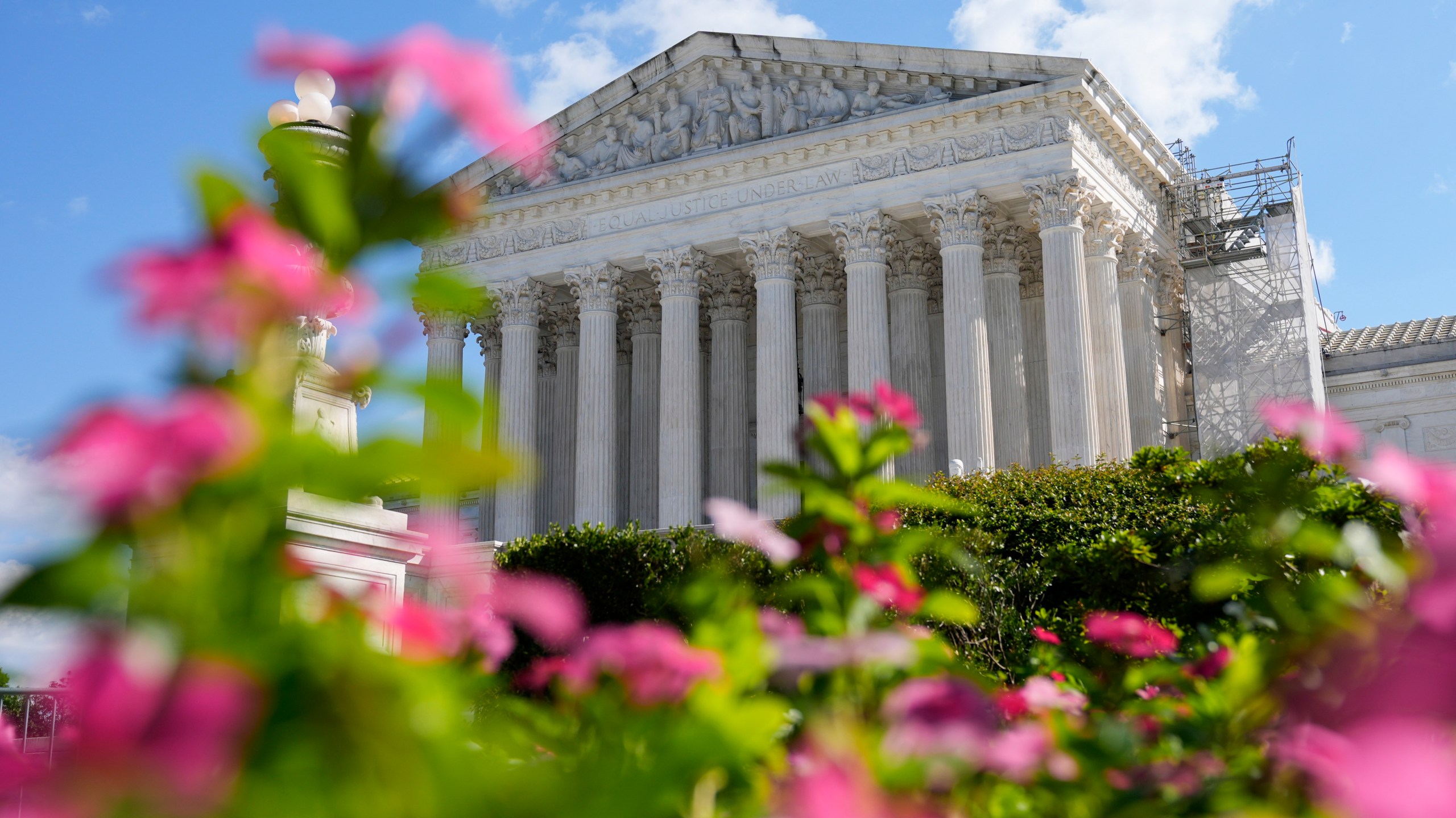 FILE - The Supreme Court is seen on Monday, Oct. 7, 2024, in Washington. (AP Photo/Mariam Zuhaib, FIle)