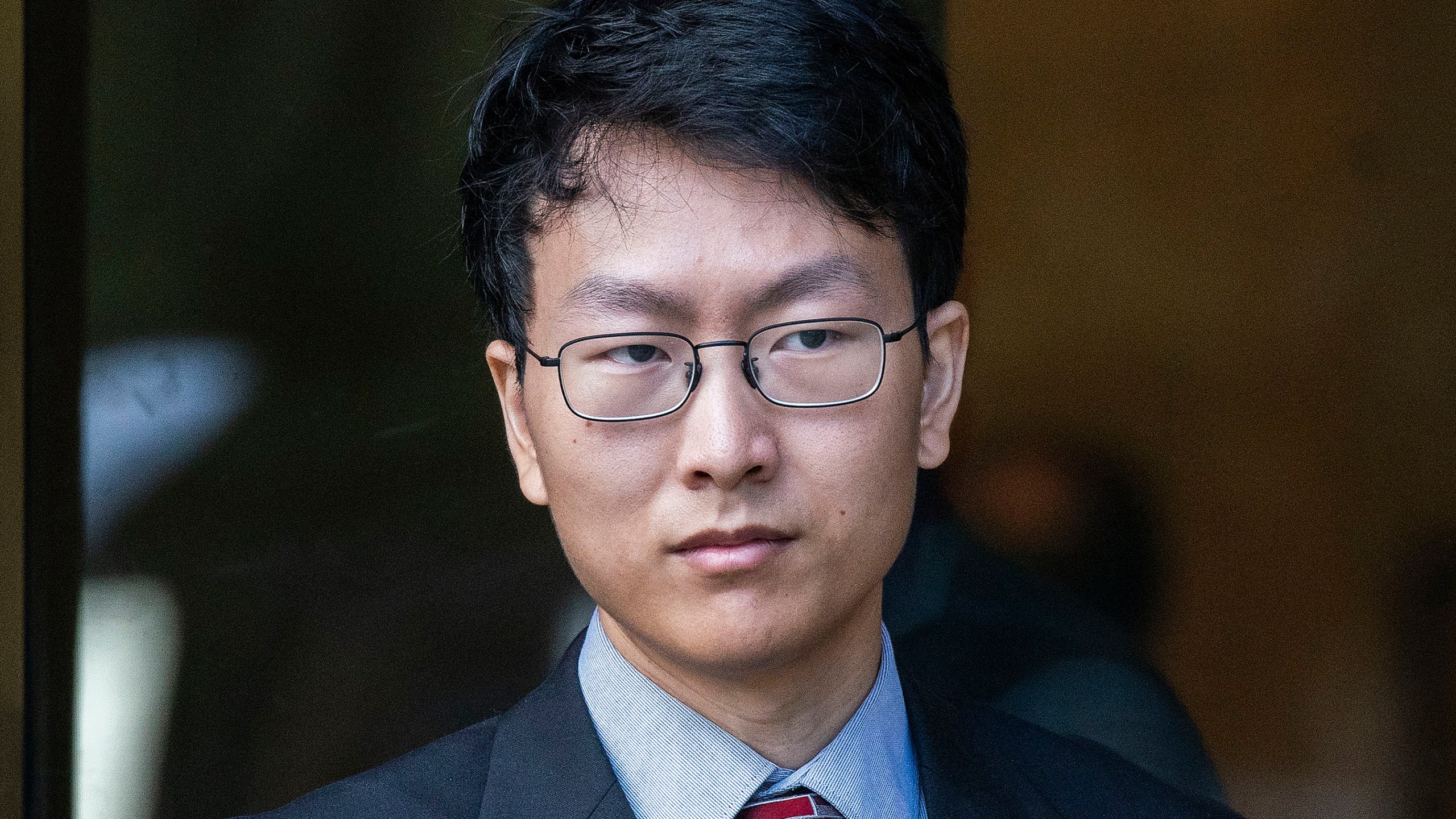 FILE - Gary Wang, co-founder and former chief technology officer of FTX Cryptocurrency Derivatives Exchange exits the Manhattan federal court after testifying on Oct. 10, 2023, in New York. (AP Photo/Eduardo Munoz Alvarez, file)