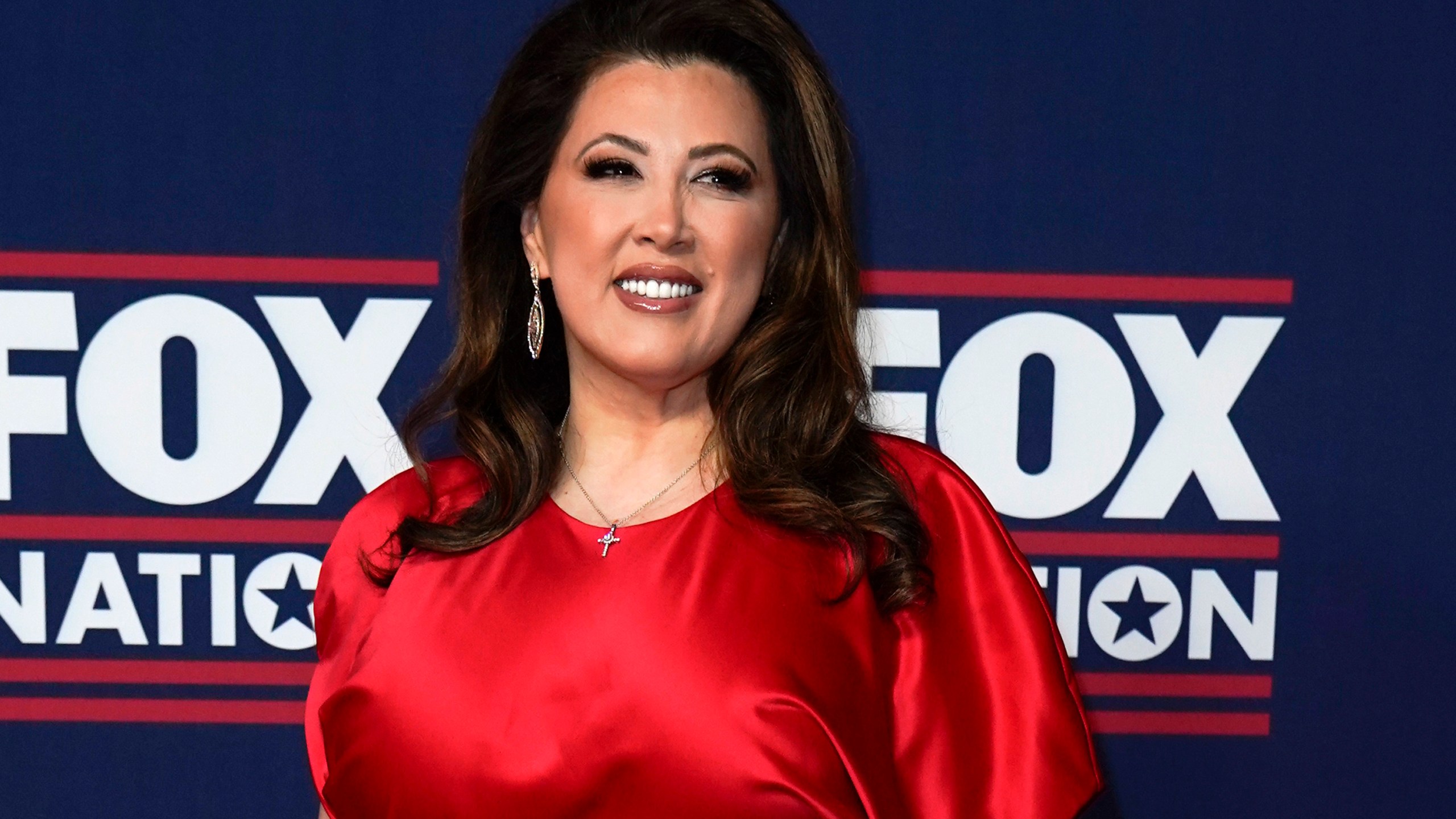 FILE - Janette Nesheiwat arrives at the Fox Nation's Patriot Awards, Nov. 16, 2023, in Nashville, Tenn. (AP Photo/George Walker IV, File)