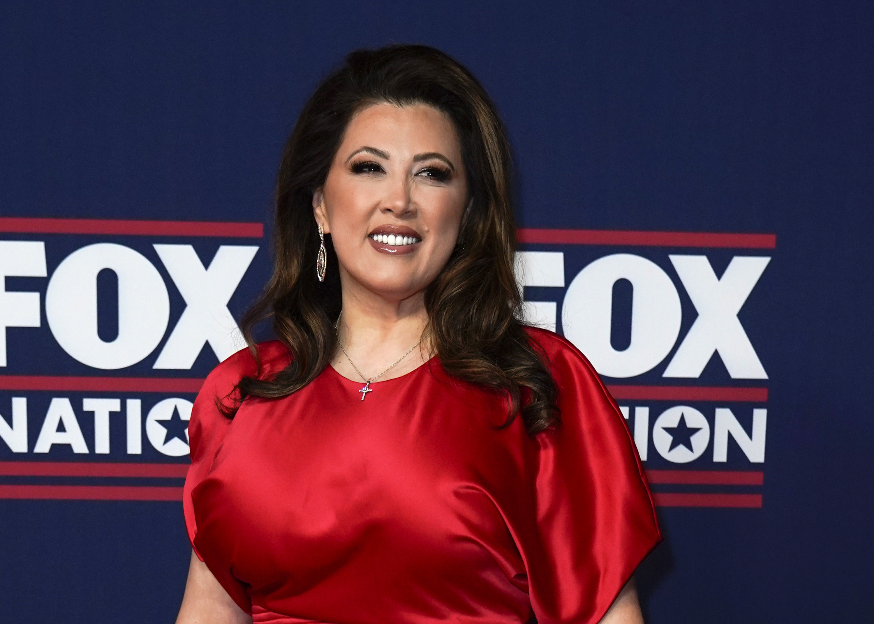 FILE - Janette Nesheiwat arrives at the Fox Nation's Patriot Awards, Nov. 16, 2023, in Nashville, Tenn. (AP Photo/George Walker IV, File)