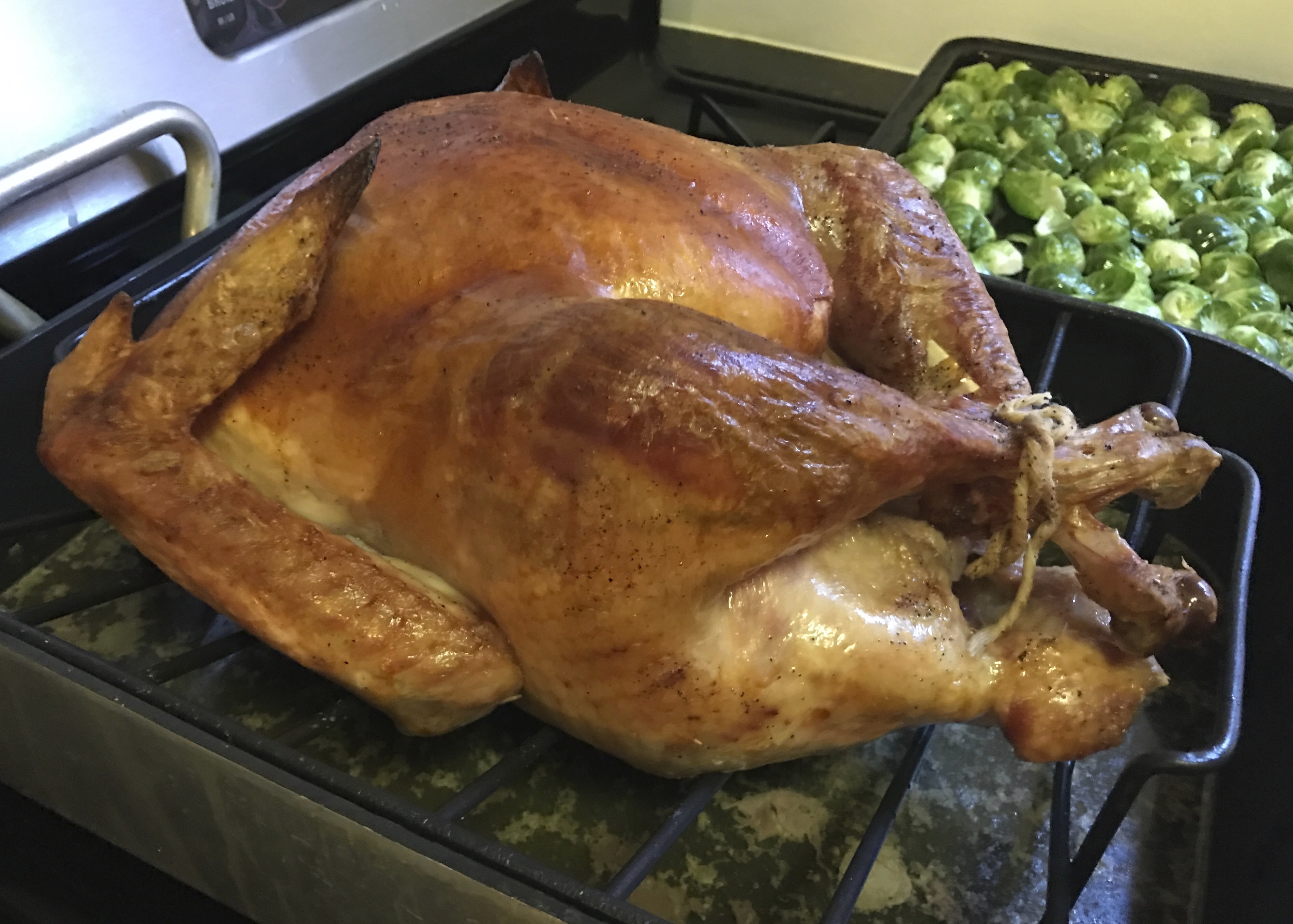 FILE - Some of the food from a Thanksgiving dinner from Martha & Marley Spoon in New York, Oct. 14, 2016. (AP Photo/Bree Fowler, File)