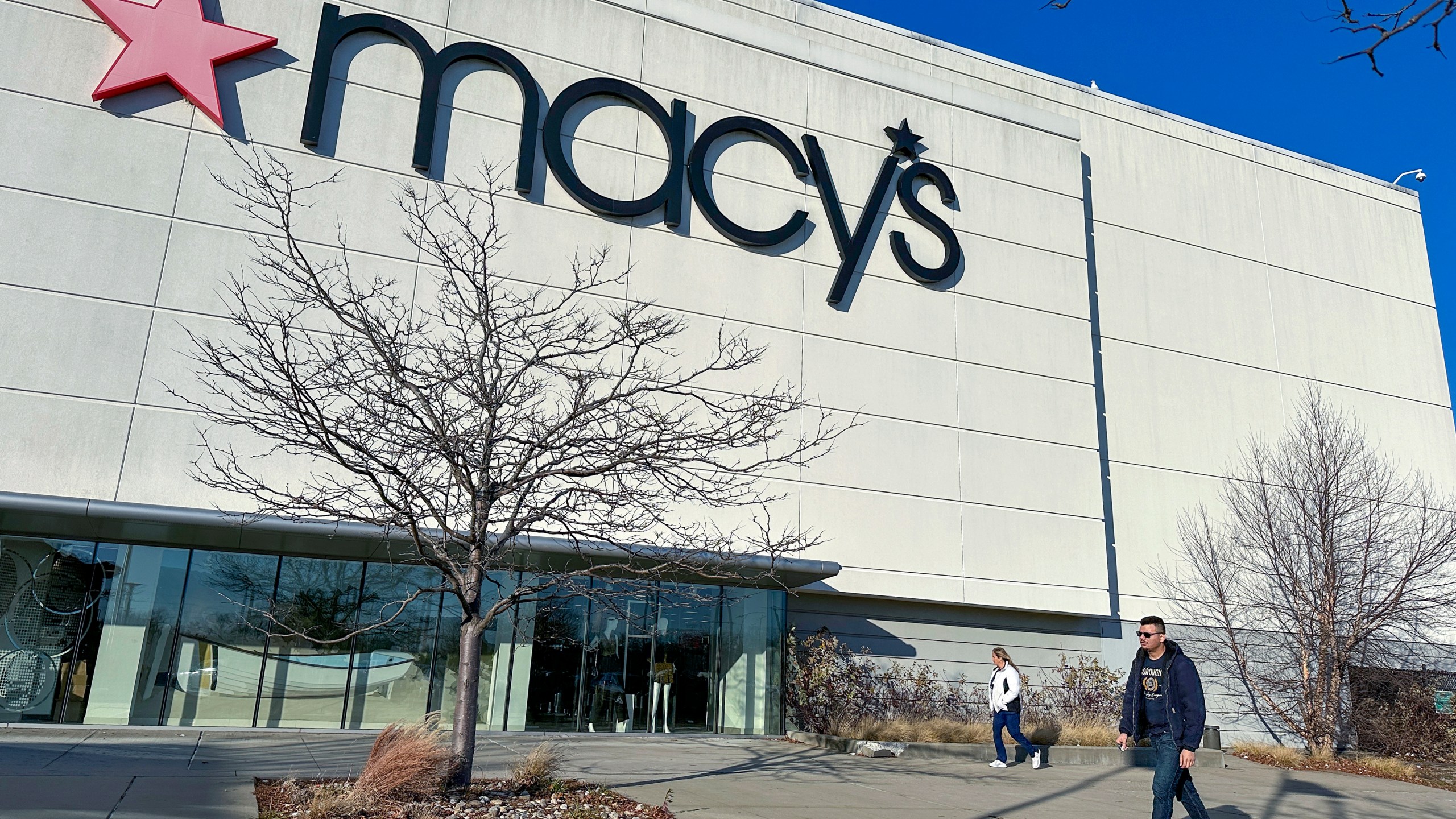 FILE - A Macy's department store in Bay Shore, New York, is shown on December 12, 2023. (AP Photo/Ted Shaffrey, File)