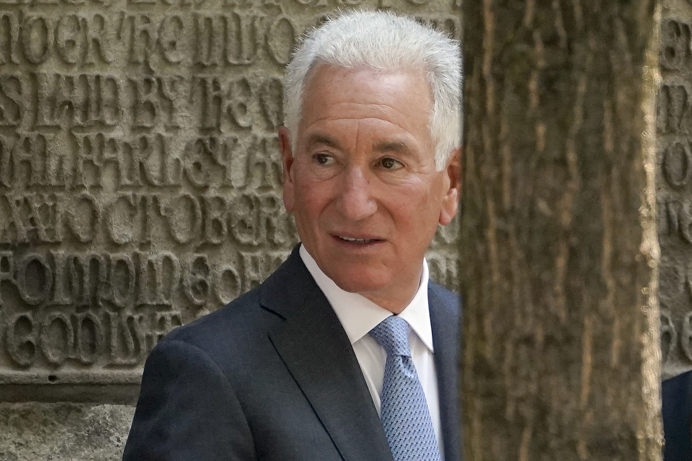 FILE - Charles Kushner arrives for the funeral of Ivana Trump, July 20, 2022, in New York. (AP Photo/John Minchillo, File)