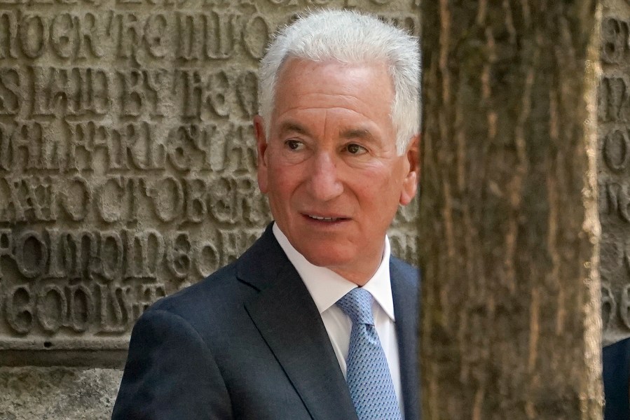 FILE - Charles Kushner arrives for the funeral of Ivana Trump, July 20, 2022, in New York. (AP Photo/John Minchillo, File)