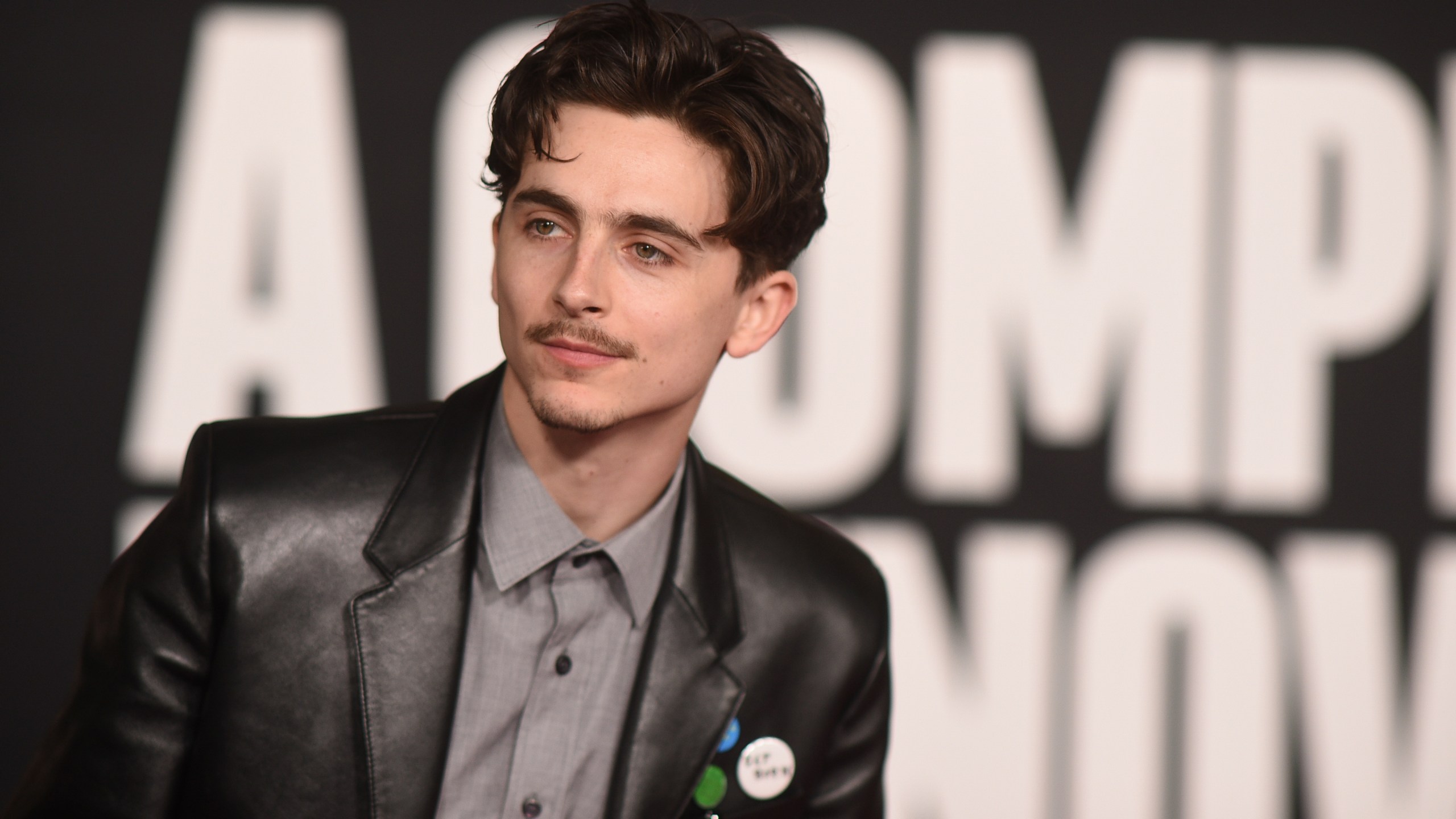 Timothee Chalamet arrives at the premiere of "A Complete Unknown" on Tuesday, Dec. 10, 2024, at the Dolby Theatre in Los Angeles. (Photo by Richard Shotwell/Invision/AP)