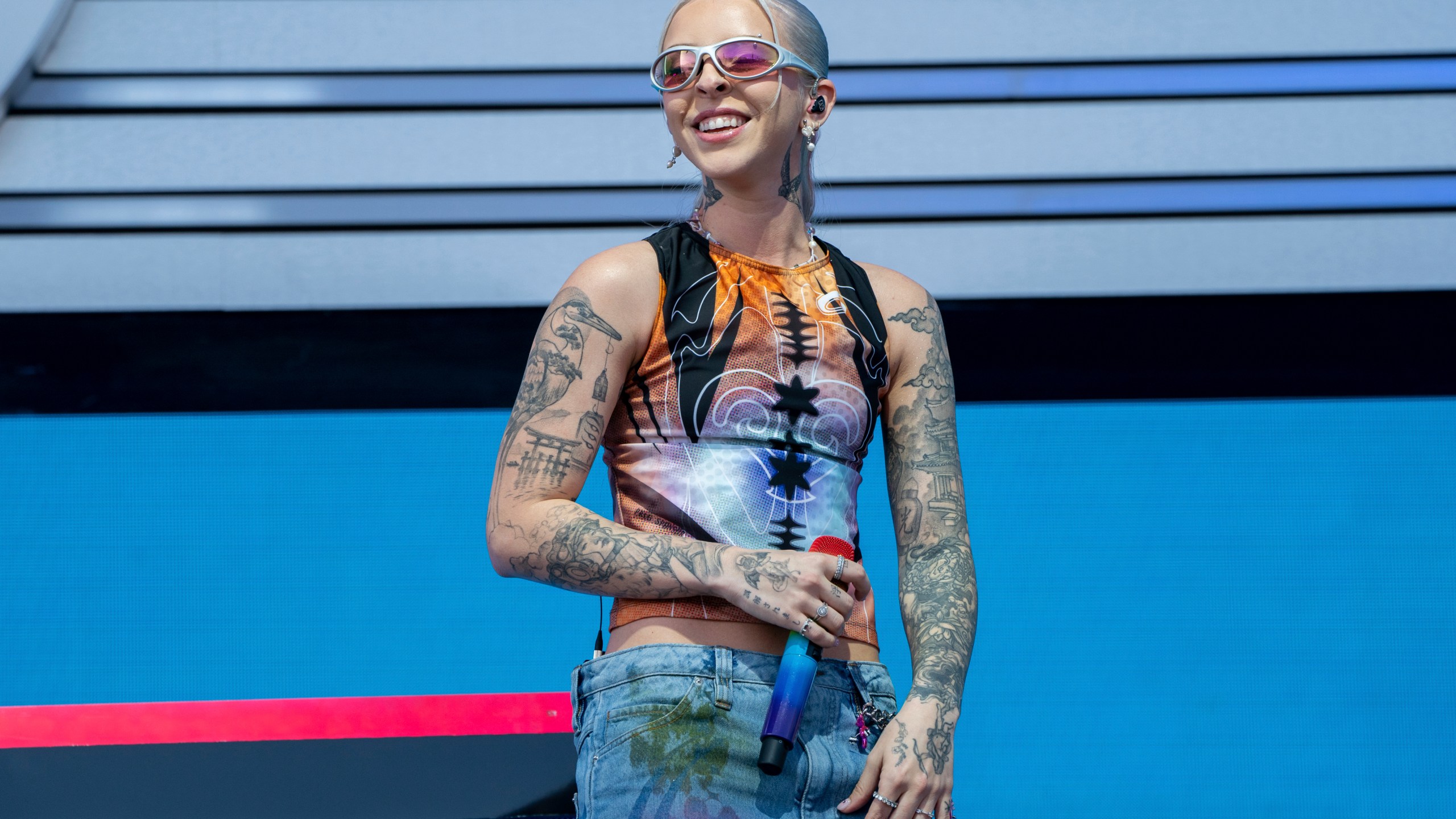 FILE - Young Miko performs during the Coachella Valley Music and Arts Festival in Indio, Calif., on April 12, 2024. (Photo by Amy Harris/Invision/AP, File)