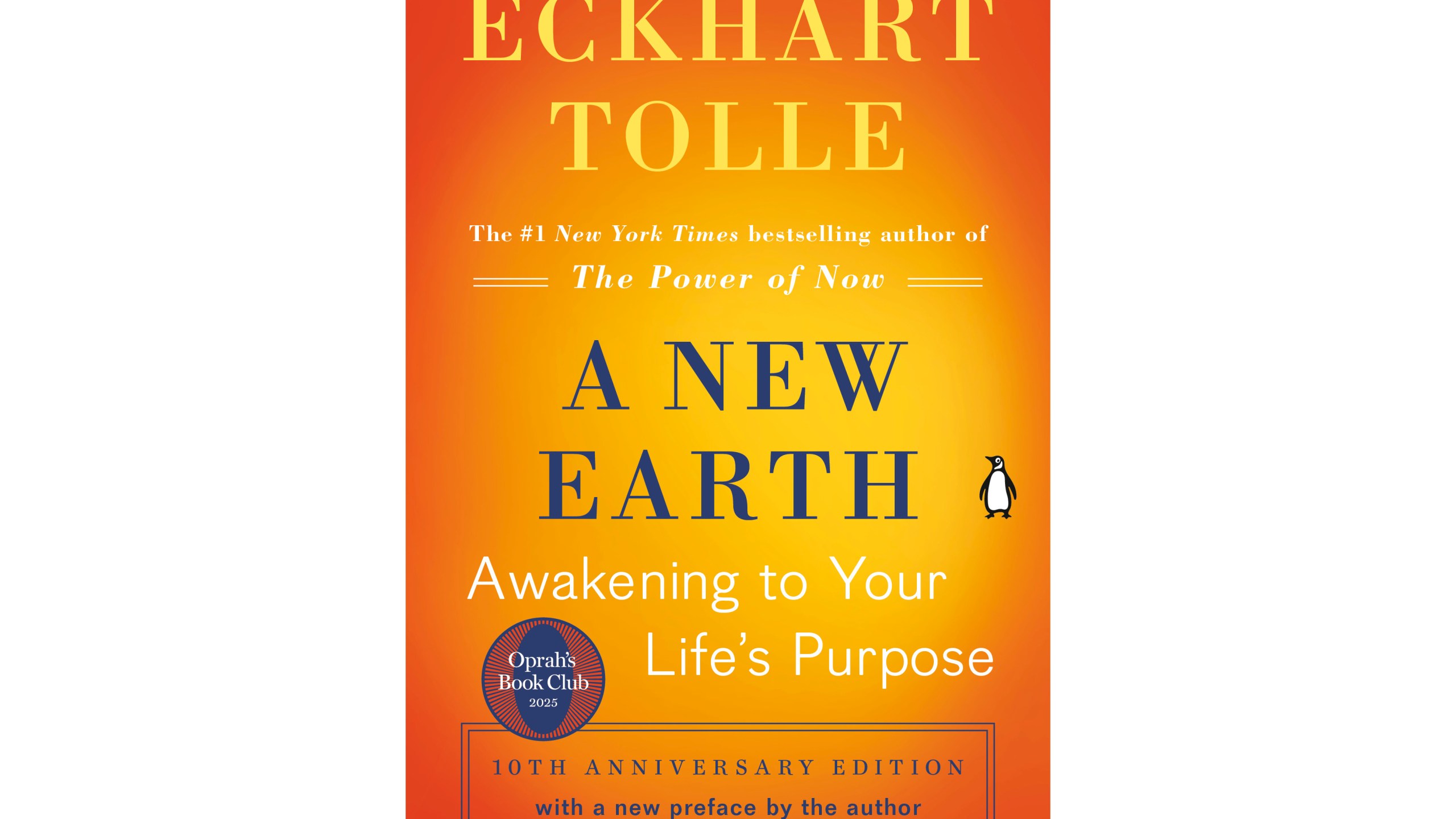 This cover image released by Penguin Life shows "A New Earth: Awakening to Your Life's Purpose" by Eckhart Tolle. (Penguin Life via AP)