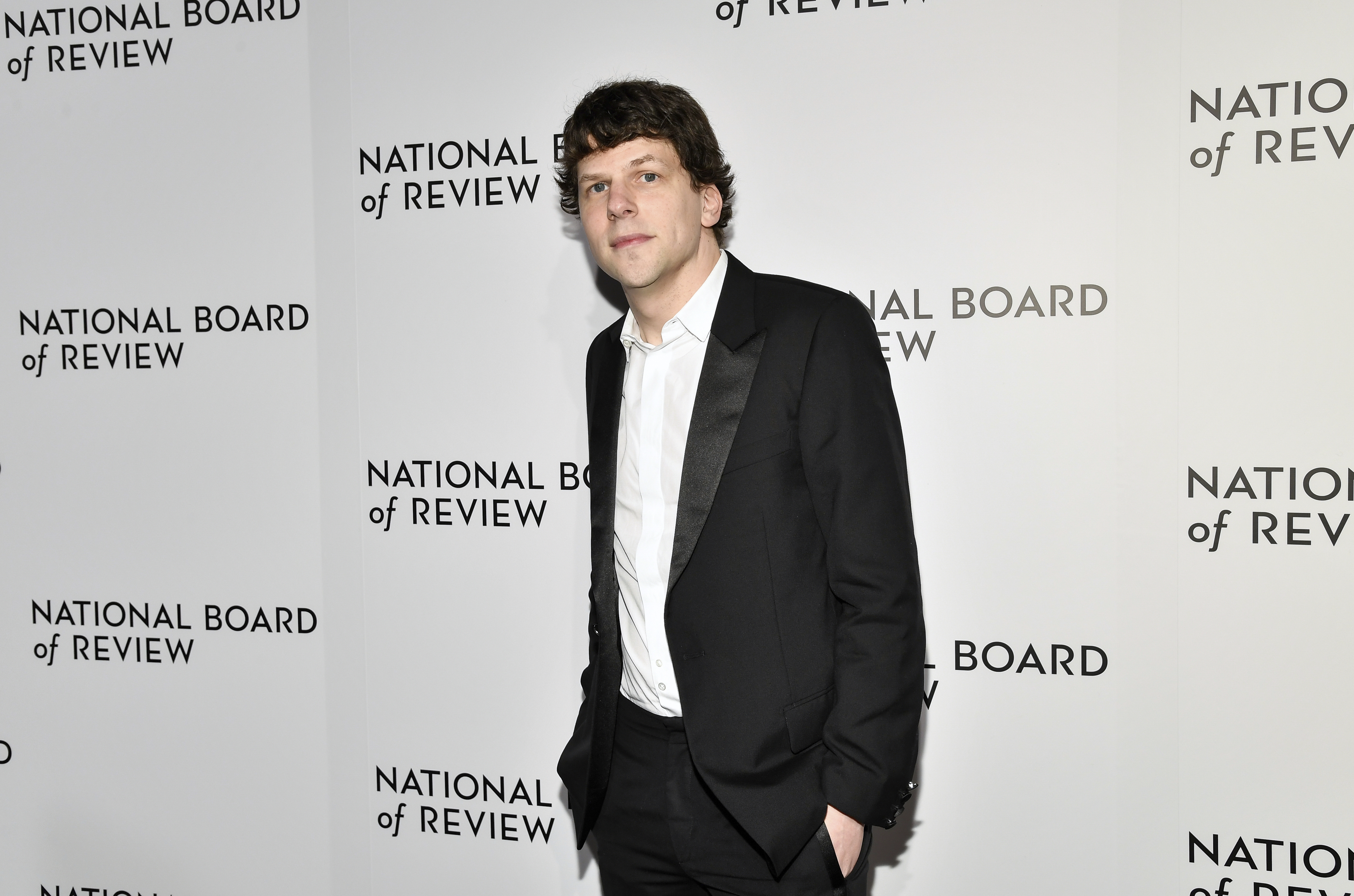 Jesse Eisenberg attends the National Board of Review Awards gala at Cipriani 42nd Street on Tuesday, Jan. 7, 2025, in New York. (Photo by Evan Agostini/Invision/AP)