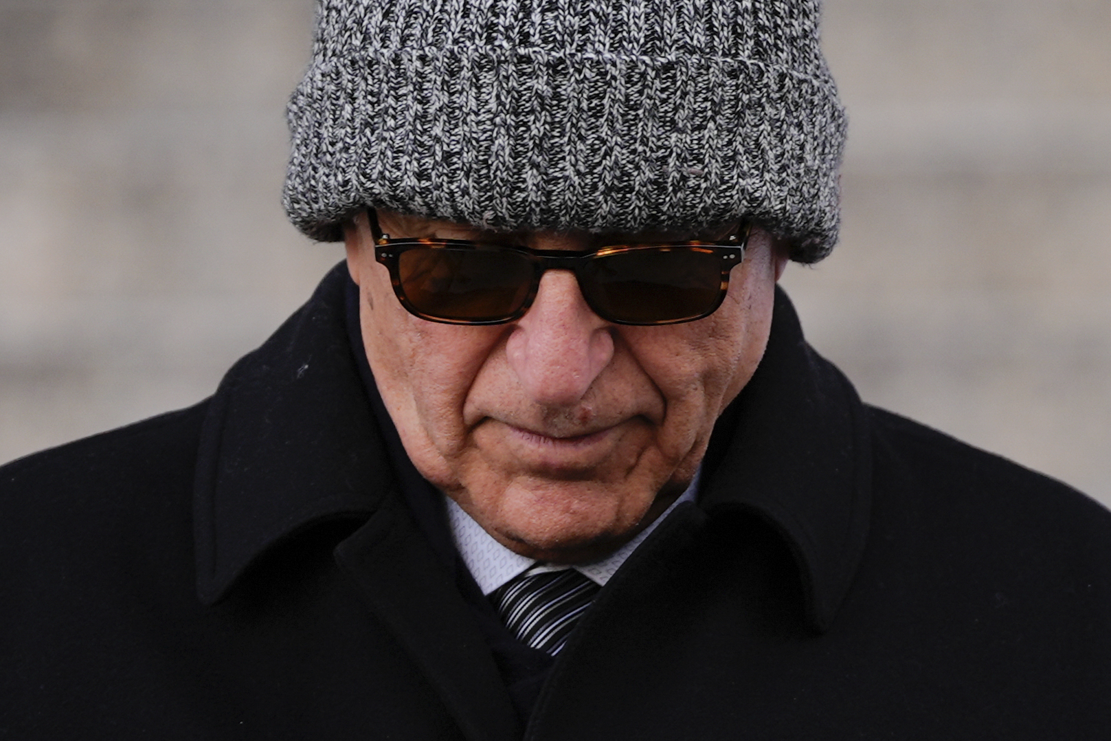 Erden Arkan leaves federal court, Friday, Jan. 10, 2025, in New York after pleading guilty to a charge alleging that he worked with a Turkish government official to funnel illegal campaign contributions to New York City Mayor Eric Adams. (AP Photo/Julia Demaree Nikhinson)