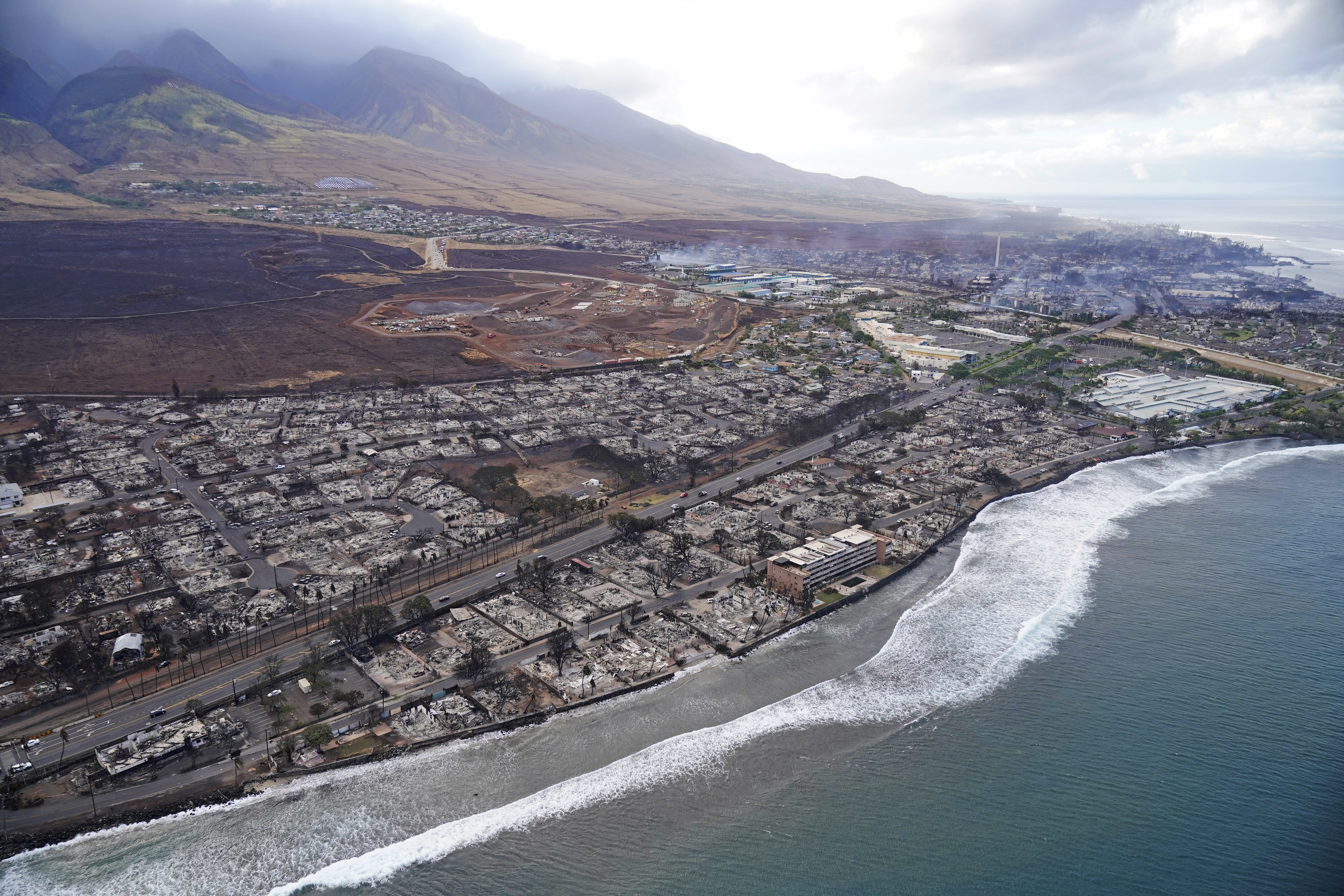 FILE - Wildfire wreckage is shown in Lahaina, Hawaii, Aug. 10, 2023. (AP Photo/Rick Bowmer, File)